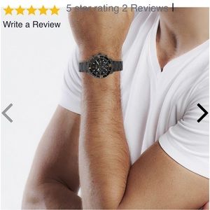 Genoa Multi-Function Quartz Movement Watch BlackDial. Brand New